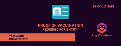 Vaccine ID Requirement Facebook cover Image Preview