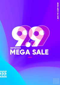 9.9 Mega Sale Poster Image Preview