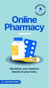 Online Pharmacy TikTok video Image Preview
