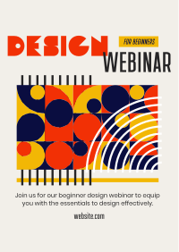 Beginner Design Webinar Flyer Design