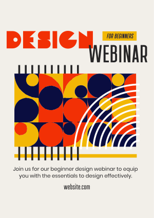 Beginner Design Webinar Flyer Image Preview