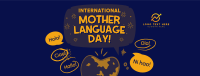 World Mother Language Facebook Cover Design