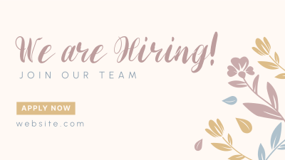 Floral Hiring Facebook event cover Image Preview