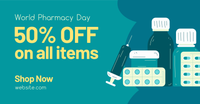 Happy World Pharmacist Day Facebook ad Image Preview