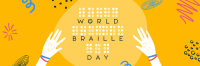 World Braille Day Twitter Header Image Preview