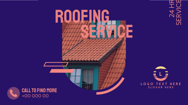 Roofing Service YouTube Video Design Image Preview