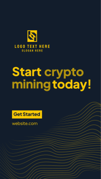 Crypto Mining Instagram story Image Preview