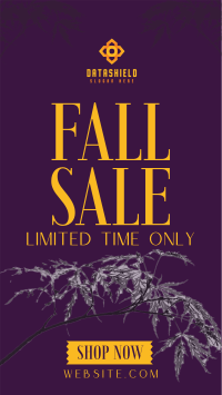 Fall Season Sale Video Image Preview