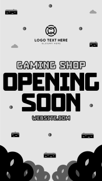Game Shop Opening Instagram reel Image Preview