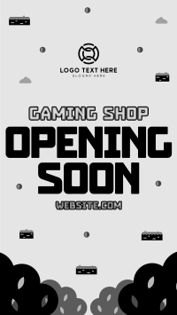 Game Shop Opening Instagram Reel Design