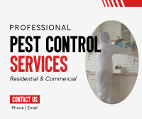 Pest Control Business Services Facebook Post Design