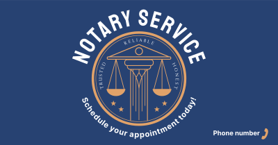 Notary Seal Facebook ad Image Preview