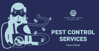 Pest Control Services Facebook Ad Design