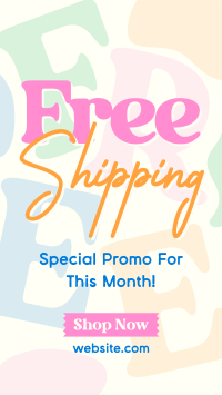 Special Shipping Promo Instagram reel Image Preview