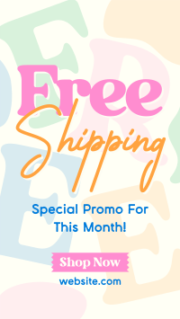 Special Shipping Promo Instagram Reel Image Preview