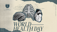 Vintage World Health Day Animation Image Preview