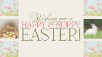 Rustic Easter Greeting Animation Image Preview