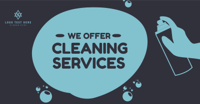 Offering Cleaning Services Facebook ad Image Preview