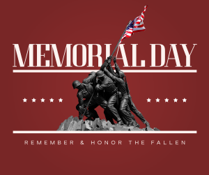 Solemn Memorial Day Facebook post Image Preview