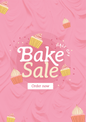 Sweet Bake Sale Poster Image Preview