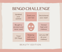 Beauty Bingo Challenge Facebook post Image Preview