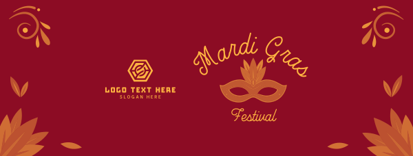 The Mask Festival Facebook Cover Design Image Preview