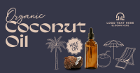 Organic Coconut Oil Facebook ad Image Preview