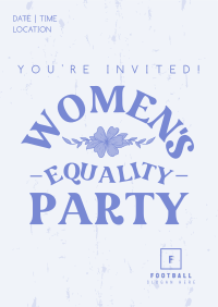 Women's Equality Celebration Poster Image Preview