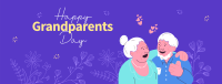 Happy Grandparents Day Facebook Cover Design