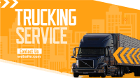 Truck Moving Service Facebook event cover Image Preview