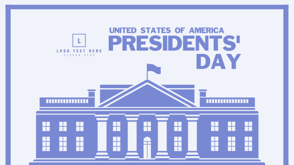 Majestic White House Facebook Event Cover Design Image Preview