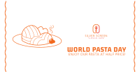 World Pasta Day Vector Facebook Ad Design