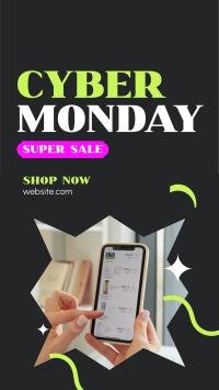 Cyber Super Sale TikTok video Image Preview