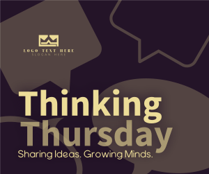 Minimalist Thinking Thursday Facebook post Image Preview