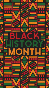History Month Facebook Story Design
