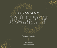 Company Party Facebook post Image Preview