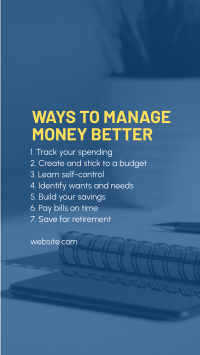 Ways to Manage Money Instagram story Image Preview