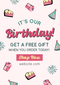 Business Birthday Promo Flyer Image Preview