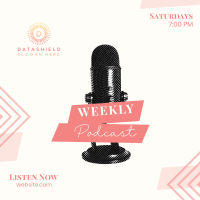 Weekly Podcast Instagram post Image Preview