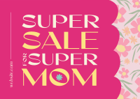 Mother's Day Sale Promo Postcard Image Preview