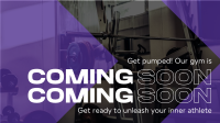 Fitness Gym Opening Soon Facebook event cover Image Preview