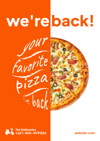 New York Pizza Chain Flyer Image Preview