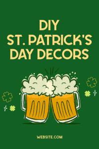St. Patrick's Day Pinterest Pin Design