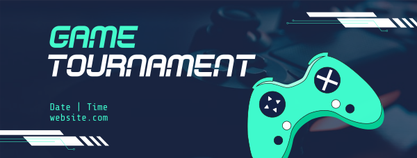 Game Tournament Facebook Cover Design Image Preview