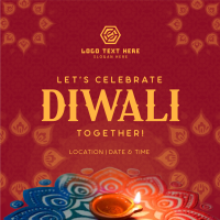 Diwali Pattern Instagram Post Preview