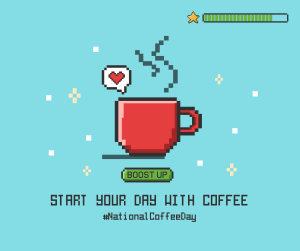 Coffee Day Pixel Facebook post Image Preview