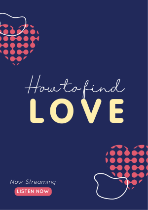 How To Find Love Flyer Image Preview