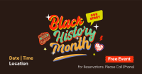 Multicolor Black History Month Facebook ad Image Preview