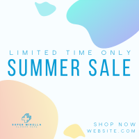 Summer Sale Puddles Instagram post Image Preview