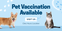 Pet Vaccination Twitter Post Image Preview